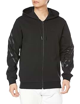 Y-3 V字型ストライプパーカー ブラック/ホワイト Y-3 V字型ストライプパーカー ブラック/ホワイト